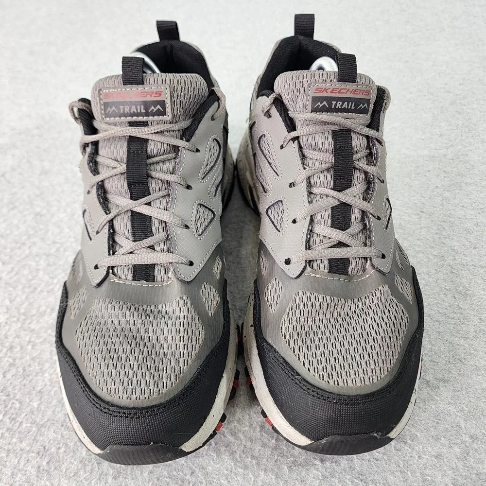 Skechers Trail Sneakers Mens Size 11 Hillcrest Gray Lace Up Casual Shoes 237265W